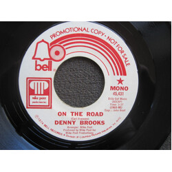 Denny Brooks On The Road USED VINYL 7INCH 45 RPM SINGLE PROMO
