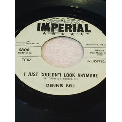 Dennis Bell (5) I Just Couldn't Look Anymore / The Girl Who Lives Next Door USED VINYL 7INCH 45 RPM SINGLE PROMO