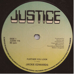 Jackie Edwards Further You Look USED VINYL 12INCH 45 RPM