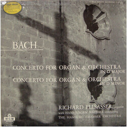 Richard Ellsasser / Philharmonisches Staatsorchester Hamburg / Hans-Jürgen Walther Bach Concertos For Organ And Orchestra Vinyl LP USED