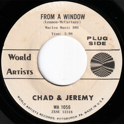 Chad & Jeremy From A Window USED VINYL 7INCH 45 RPM SINGLE PROMO