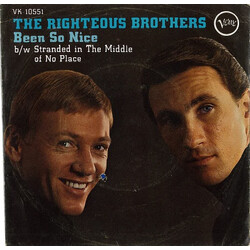 The Righteous Brothers Been So Nice / Stranded In The Middle Of No Place VINYL 7" USED