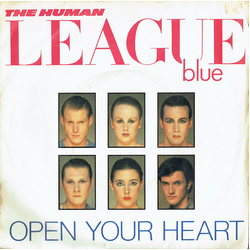 The Human League Open Your Heart Vinyl 7" USED
