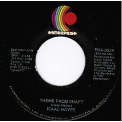 Isaac Hayes Theme From Shaft USED VINYL 7INCH 45 RPM