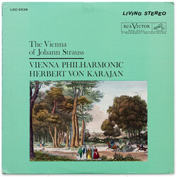 Johann Strauss Jr. / Wiener Philharmoniker / Herbert von Karajan The Vienna Of Johann Strauss Vinyl LP USED