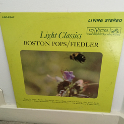 Boston Pops Orchestra / Arthur Fiedler Light Classics Vinyl LP USED