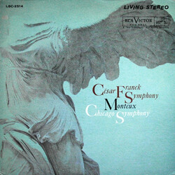 César Franck / Pierre Monteux / The Chicago Symphony Orchestra Symphony In D Minor Vinyl LP USED