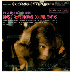 Arthur Fiedler / Boston Pops Orchestra Music From Million Dollar Movies Vinyl LP USED