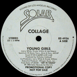 Collage (3) Young Girls Vinyl 12" USED