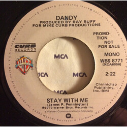 Dandy (14) Stay With Me USED VINYL 7INCH 45 RPM PROMO