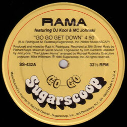 Rama / DJ Kool (2) / MC Johnski Go Go Get Down Vinyl 12" USED