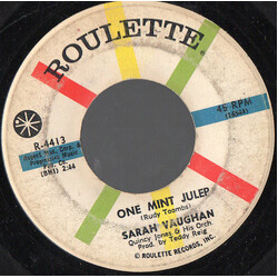 Sarah Vaughan One Mint Julep / Mama (He Treats Your Daughter Mean) USED VINYL 7INCH SINGLE 45 RPM