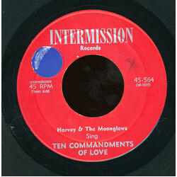 Harvey Fuqua / The Moonglows / Bunker Hill Ten Commandments Of Love / Hide & Go Seek Parts 1&2 USED VINYL 7INCH 45 RPM REISSUE
