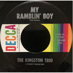 Kingston Trio My Ramblin' Boy USED VINYL 7INCH 45 RPM