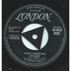 Pat Boone White Christmas USED VINYL 7INCH 45 RPM