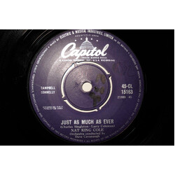 Nat King Cole Just As Much As Ever USED VINYL 7INCH 45 RPM SINGLE