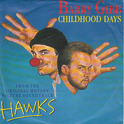 Barry Gibb Childhood Days Vinyl 7" USED
