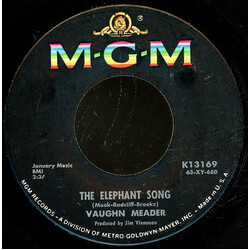 Vaughn Meader The Elephant Song USED VINYL 7INCH 45 RPM SINGLE
