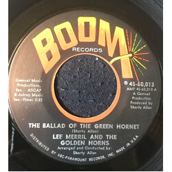 Lee Merril The Ballad Of The Green Hornet USED VINYL 7INCH 45 RPM SINGLE