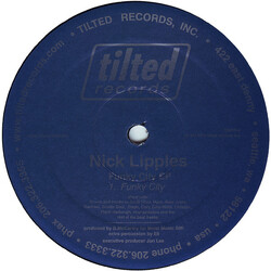 Nick Lipples Funky City EP VINYL 12" USED