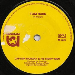 Captain Morgan And His Merry Men Tom Hark Vinyl 7" USED