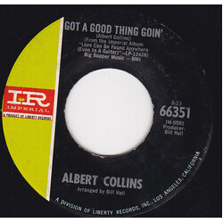 Albert Collins Ain't Got Time / Got A Good Thing Goin' USED VINYL 7INCH 45 RPM SINGLE