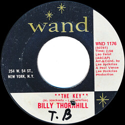Billy Thornhill The Key USED VINYL 7INCH 45 RPM