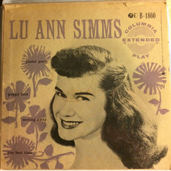 Lu Ann Simms / Percy Faith & His Orchestra Lu Ann Simms USED VINYL 7INCH 45 RPM EP