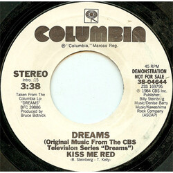 Dreams (13) Kiss Me Red USED VINYL 7INCH 45 RPM PROMO