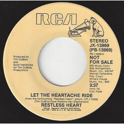 Restless Heart Let The Heartache Ride USED VINYL 7INCH 45 RPM SINGLE PROMO
