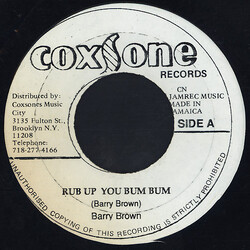Barry Brown Rub Up You Bum Bum USED VINYL 7INCH 45 RPM