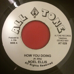 Noel Ellis How You Doing / Black Man Heaven USED VINYL 7INCH 45 RPM