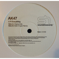 AK47 (11) U R Everything USED VINYL 12INCH TEST PRESSING