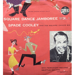 Spade Cooley And His Square Dance Six Square Dance Jamboree Vol. 1 Vinyl USED