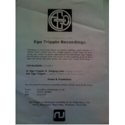 Ego Trippin' Stay Forever / Sunny Vibes (Ste.Luce Rmx) USED VINYL 12INCH 45 RPM PROMO WHITE LABEL