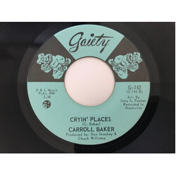 Carroll Baker All Them Irons In The Fire (Will Get You Burned) USED VINYL 7INCH 45 RPM SINGLE