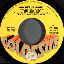 Tee-Set Ma Belle Amie USED VINYL 7INCH 45 RPM SINGLE STEREO