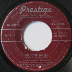Gene Ammons' All Stars Blue Hymn USED VINYL 7INCH 45 RPM