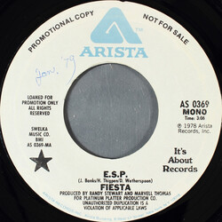 Fiesta (5) E.S.P. USED VINYL 7INCH 45 RPM PROMO STYRENE STEREO MONO