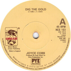 Joyce Cobb Dig The Gold USED VINYL 7INCH 45 RPM SINGLE