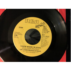 The Judds I Know Where I'm Going USED VINYL 7INCH SINGLE PROMO