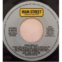 Boxcar Willie Train Medley USED VINYL 7INCH 45 RPM SINGLE