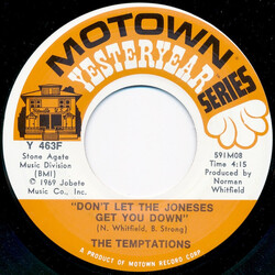 The Temptations Don't Let The Joneses Get You Down / Ball Of Confusion (That's What The World Is Today) Vinyl 7" USED