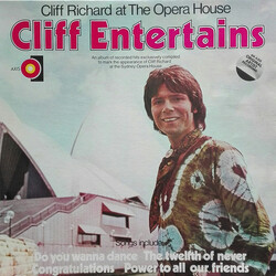 Cliff Richard Cliff Entertains Vinyl LP USED