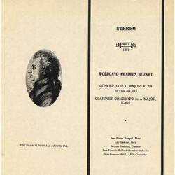 Wolfgang Amadeus Mozart / Jean-Pierre Rampal / Lily Laskine / Jacques Lancelot / Orchestre De Chambre Jean-François Paillard Concerto in C Major, K. 2