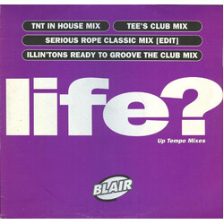 Blair Life? (Up Tempo Mixes) USED VINYL 12INCH 33 S RPM PROMO