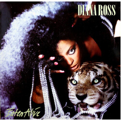 Diana Ross Eaten Alive Vinyl LP USED