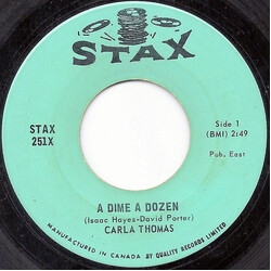 Carla Thomas A Dime A Dozen / I Want You Back USED VINYL 7INCH 45 RPM SINGLE
