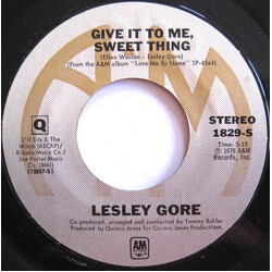 Lesley Gore / Brothers Johnson Sometimes USED VINYL 7INCH 45 RPM SINGLE