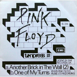 Pink Floyd Another Brick In The Wall (2) USED VINYL 7INCH 45 RPM SINGLE STEREO